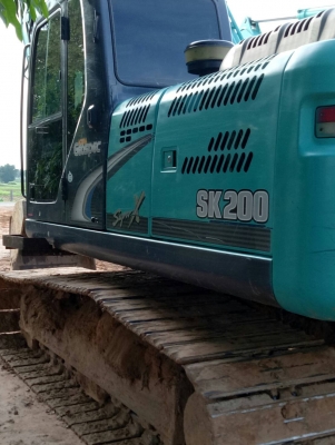 ขายรถแบคโฮ KOBELCO SK200-8 Yn12 Super สภาพดี พร้อมใช้งาน ทำงานสมบูรณ์ทุกระบบ