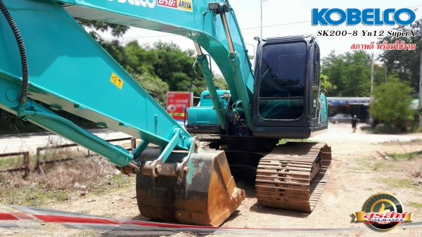 ขายรถแบคโฮ KOBELCO SK200-8 Yn12 SuperX Acera Geospec ใช้งาน 9 พันชั่วโมง สภาพดี พร้อมใช้งาน ทำงานสมบ
