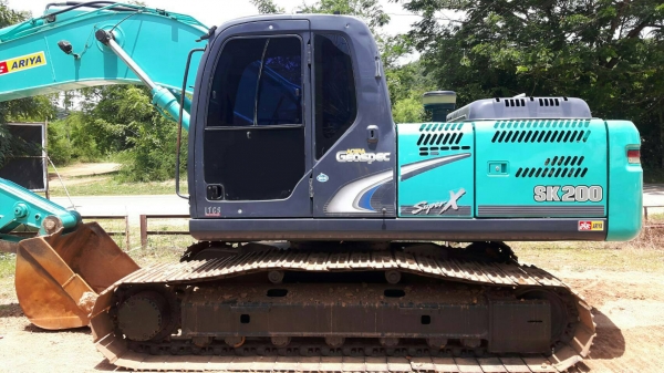 ขายรถแบคโฮ KOBELCO SK200-8 Yn12 SuperX Acera Geospec ใช้งาน 9 พันชั่วโมง สภาพดี พร้อมใช้งาน ทำงานสมบ