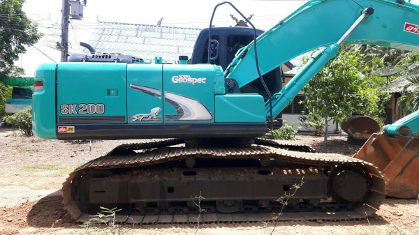 ขายรถแบคโฮ KOBELCO SK200-8 Yn12 SuperX Acera Geospec ใช้งาน 9 พันชั่วโมง สภาพดี พร้อมใช้งาน ทำงานสมบ