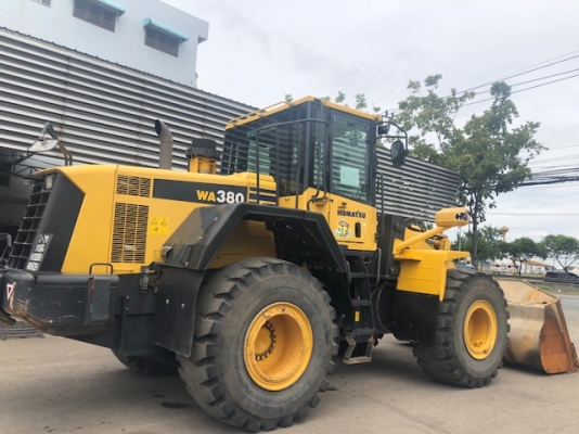 รถตักล้อยาง Komatsu WA380-6 รถเก่านอก สภาพกิ๊บ สวยพร้อมใช้