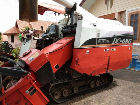 รถเกี้ยวข้าว DC68G พร้อมใช้งานเครื่องดีมากๆๆ รถเกี้ยวข้าว DC68G พร้อมใช้งานเครื่องดีมากๆๆ