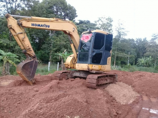 ขายเหมาคู่ 2 คัน KOMATSU PC78US 2 คัน มีหัวกระแทก 1 คัน เอกสารเล่ม ราคา 1250000