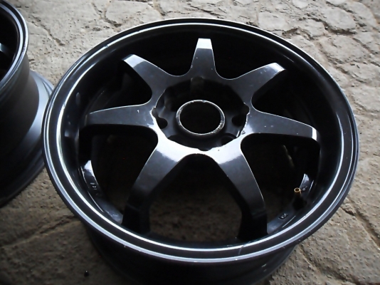 แม็กเก๋ง15 เลนโซ่ ใส่ได้ทั้ง 4รู100 และ 4รู114 สีเทาดำ