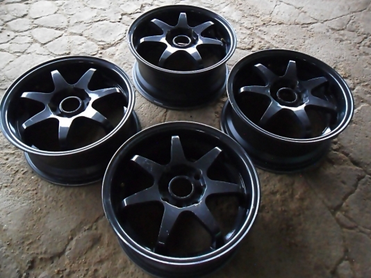 แม็กเก๋ง15 เลนโซ่ ใส่ได้ทั้ง 4รู100 และ 4รู114 สีเทาดำ