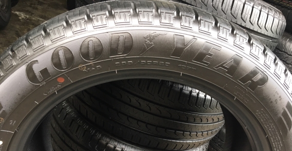ยางใหม่ป้ายแดง 265-50-20 GoodYear ปี 18 ตุ่มครบ เส้นสีชัดๆ