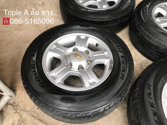 ล้อแม็ก Chevrolet ขอบ 15 พร้อมยาง 215-70-15 GoodYear  ปี 13
