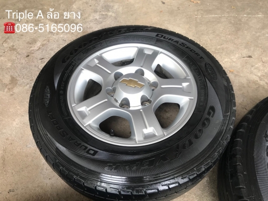ล้อแม็ก Chevrolet ขอบ 15 พร้อมยาง 215-70-15 GoodYear  ปี 13