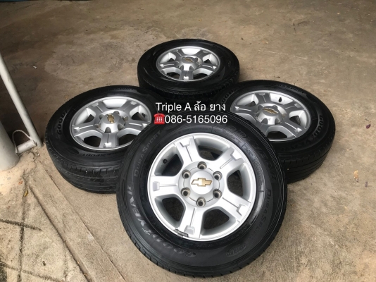 ล้อแม็ก Chevrolet ขอบ 15 พร้อมยาง 215-70-15 GoodYear  ปี 13
