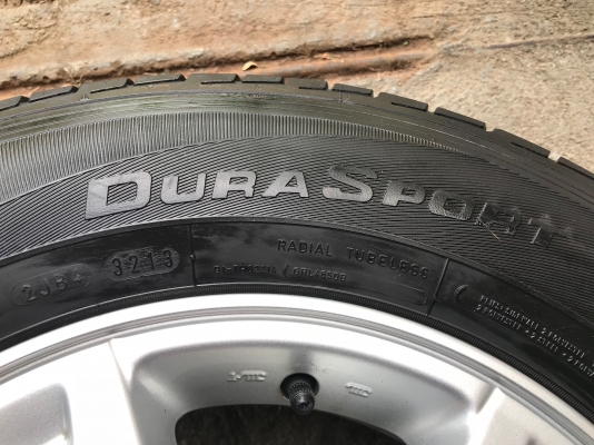 ล้อแม็ก Chevrolet ขอบ 15 พร้อมยาง 215-70-15 GoodYear  ปี 13