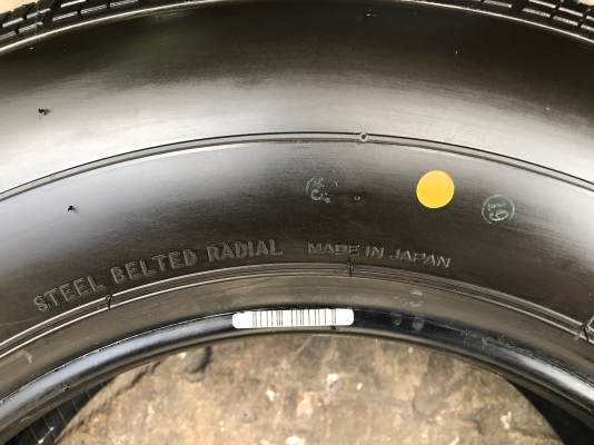 ยางป้ายแดง 195-15 Bridgestone RD-613 ปี 18 มีตุ่มทุกเส้น ยางป้ายแดง 195-15 Bridgestone RD-613 ปี 18 มีตุ่มทุกเส้น