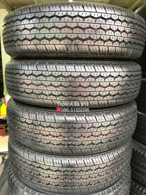 ยางป้ายแดง 195-15 Bridgestone RD-613 ปี 18 มีตุ่มทุกเส้น