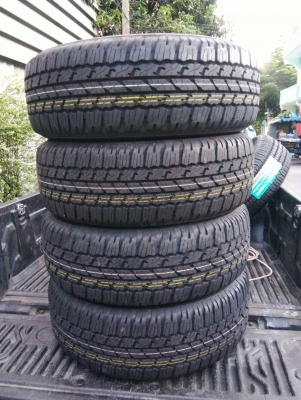ขายยางถอดป้ายแดง 265/65R17 บริดสโตน ปี17 คุ้มสุดๆ ชุดละ 12400 บาท พร้อมใส่ ถ่วง ฟรี