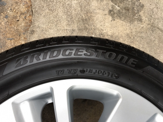ล้อแม็กป้ายแดง Suzuki Swift 2018 ขอบ16 รุ่นใหม่ล่าสุด  พร้อมยางป้ายแดง Bridgestone 185-55-16 ปี 18 แม็กสวย ตุ่มอลัง