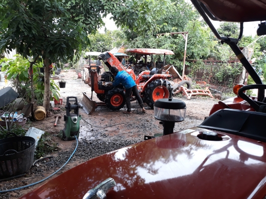 ขายL3408DTมาพร้อมอุปกรดันหน้า+ผานหลัง สีเดิมๆเครื่องเกียรดีวิ่งเรียบกิ๊บ