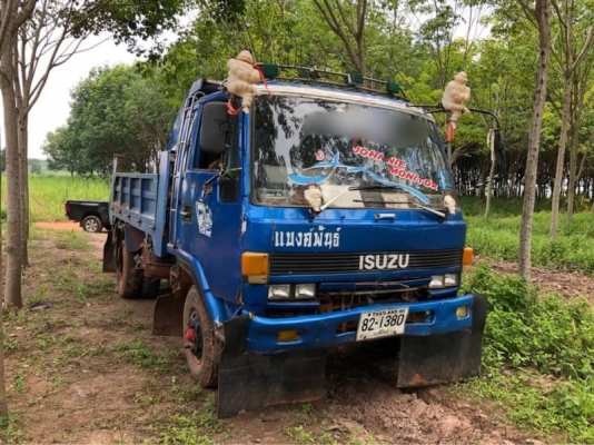 ขาย 395,000 บาท ISUZU ROCKY 175 ดั้ม 5 คิว FRR12DA เครื่อง 6BG1-175 แรง หัวบาง ยางดี คัสชีสวย (มีรอย