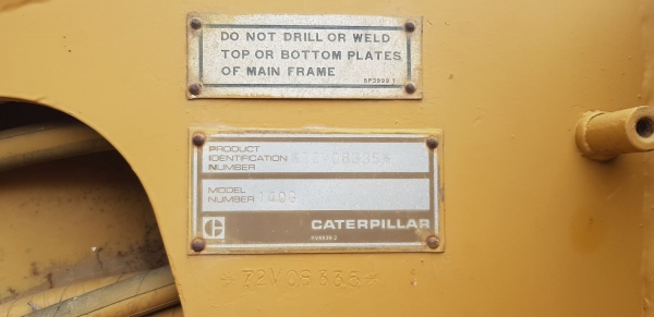 CATERPILLAR 140G (ท่าม่วงแทรกเตอร์ 086-5003800) CATERPILLAR 140G (ท่าม่วงแทรกเตอร์ 086-5003800)