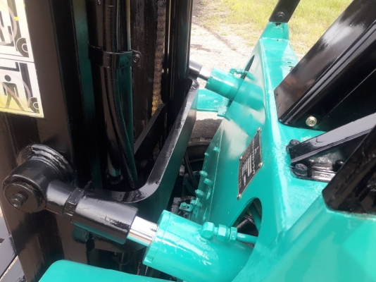 ขายรถยก MITSUBISHI FD25 F18A  เครื่องดีเซล เกียร์ธรรมดา ยกได้2.5ตัน เสา4เมตร ยางตันหน้า-หลัง รถเก่าญี่ปุ่น ติดต่อ 098-7962549