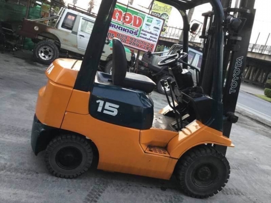 อาร์ ซี เอช โฟรคลิฟท์ ขาย โตโยต้า รุ่น 7 เบนซิล 1.5 ตัน