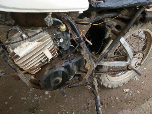 ขาย dt125 เล่มหาย ขับได้  ราคาตามสภาพ 6500