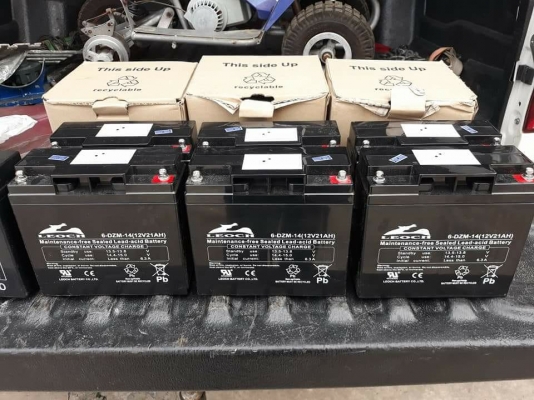 แบตเตอร์รี่ เจ็ทสกี 12V.21A.และ 22A.- 30A. ของใหม่ 2และ4จังหวะ