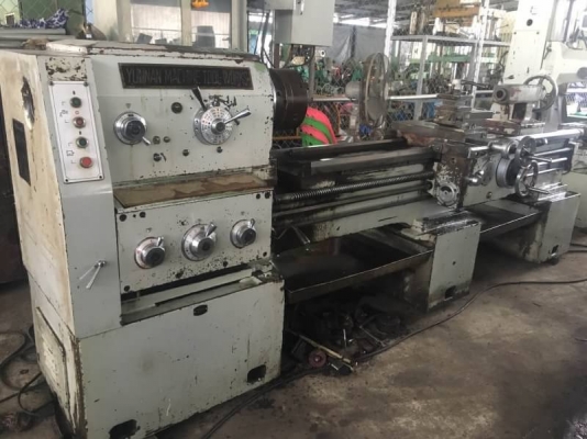 ขายเครื่องกลึง10 ฟุต นิ้วมิลในตัว รู 3 นิ้วพร้อมใช้ราคาเบาๆๆครับ