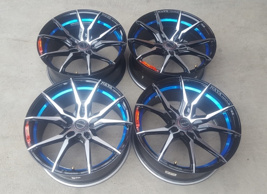 ล้อมือ2 NAYA ขอบ17 4รู100 กว้าง7.5 ET30  4 ล้อ