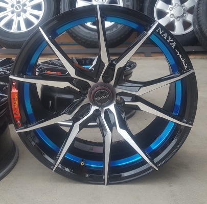 ล้อมือ2 NAYA ขอบ17 4รู100 กว้าง7.5 ET30  4 ล้อ