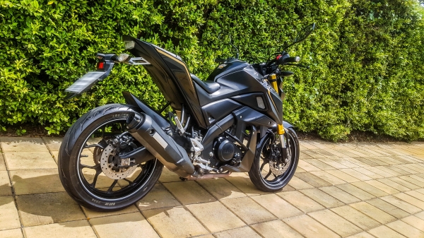 YAMAHA M-Slaz สีดำ รถสวย พร้อมใช้งาน เอกสารชุดโอนครบ วิ่งน้อย  เครื่องดี ขับสนุก