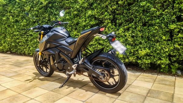 YAMAHA M-Slaz สีดำ รถสวย พร้อมใช้งาน เอกสารชุดโอนครบ วิ่งน้อย  เครื่องดี ขับสนุก