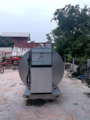 ขายถังน้ำมัน9500 ลิตร พร้อมตู้จ่าย พร้อมใช้