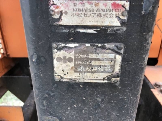 ขาย 79,000 บาท ดั้มเปอร์ KOMATSU CD25 เครื่องดี ปั้มแรง โช่หนา แผ่นสวย เอกสารชื้อขาย  สินค้าอยู่  นครปฐม โทร&amp;ไอดีไลน์  0610710295