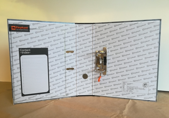 (แบบ B)แฟ้มตราช้าง 120F มือสอง (แบบ B)แฟ้มตราช้าง 120F มือสอง