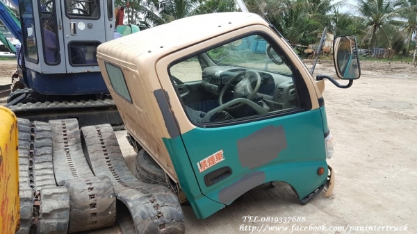 FROM JAPANหัวเก๋งรถบรรทุก4ล้อใหญ่,6ล้อเล็กTOYOTA DYNA XZU388,200-300(ตาหวาน/รุ่นใหม่/ยกหัวได้/กระจกไฟฟ้า/24v.) ราคาเพียง 56,000 บาท