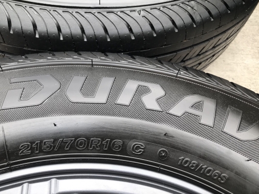 ล้อแม็กป้ายแดง ISUZU X-Series 2018 ขอบ 16 รุ่นใหม่ล่าสุด พร้อมยางป้ายแดง 215-70-16 Bridgestone ปี 18