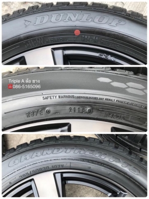 ล้อแม็กป้ายแดง All New Fortuner TRD ขอบ 20 พร้อมยางป้ายแดง 265-50-20 Dunlop ปี 18 แม็กสวยกริ๊บ ตุ่มอลัง
