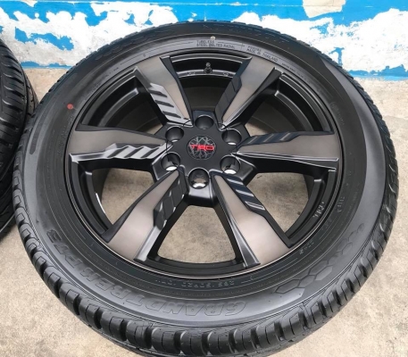 ล้อแม็กป้ายแดง All New Fortuner TRD ขอบ 20 พร้อมยางป้ายแดง 265-50-20 Dunlop ปี 18 แม็กสวยกริ๊บ ตุ่มอลัง