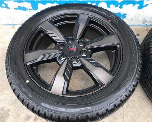 ล้อแม็กป้ายแดง All New Fortuner TRD ขอบ 20 พร้อมยางป้ายแดง 265-50-20 Dunlop ปี 18 แม็กสวยกริ๊บ ตุ่มอลัง