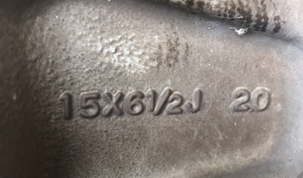 ล้อแม็ก 6รู139 Mazda ขอบ 15