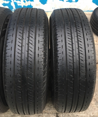 ล้อแม็ก 6รู139 Chevrolet ขอบ 15 พร้อมยาง 205-70-15 Bridgestone ปี13