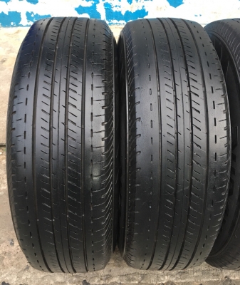 ล้อแม็ก 6รู139 Chevrolet ขอบ 15 พร้อมยาง 205-70-15 Bridgestone ปี13
