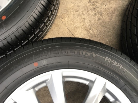 ล้อแม็กป้ายแดง Mazda3 ขอบ 16 พร้อมยางป้ายแดง 205-60-16 TOYO ปี 18 แม็กสวยกริ๊บ ดอกยางมีตุ่ม เส้นสีชัด