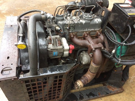 ขายเครื่องปั่นไฟเล็ก 7.5 KW เก่านอก ขายเครื่องปั่นไฟเล็ก 7.5 KW เก่านอก