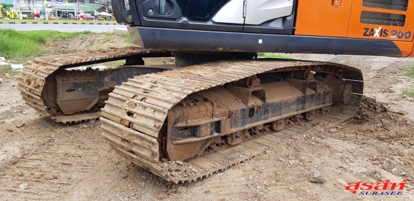 ขายรถแบคโฮ HITACHI ZX200-5G ใช้งาน 9 พันชั่วโมง กล้องหลัง สภาพเทพบุตร