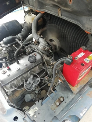 โฟล์คลิฟท์ Toyota รุ่น 5 ยกสูง 4 เมตร ยก 2 - 2.5 ตัน