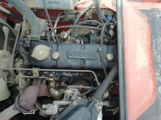 โฟล์คลิฟท์ Nissan FG20 เสายก 4.5 เมตร ล้อหน้าคู่ เกียร์ออโต้ โฟล์คลิฟท์ Nissan FG20 เสายก 4.5 เมตร ล้อหน้าคู่ เกียร์ออโต้