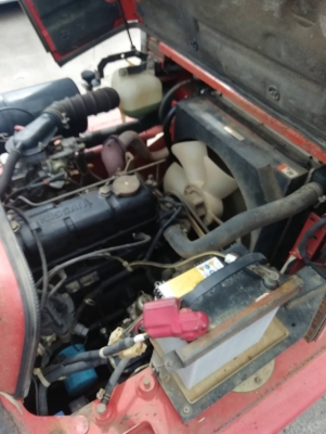 โฟล์คลิฟท์ Nissan FG20 เสายก 4.5 เมตร ล้อหน้าคู่ เกียร์ออโต้ โฟล์คลิฟท์ Nissan FG20 เสายก 4.5 เมตร ล้อหน้าคู่ เกียร์ออโต้