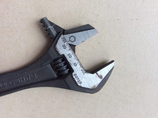 ขายประแจเลื่อนรุ่นสลับปาก10&quot; BAHCO MADE IN SWEDEN.