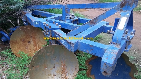ขายแล้วขอบคุณ เฮียตู่ บ้านโป่งมากครับ หางไถสับกลบใบอ้อย ไคเฮงหลีจักรกล แบบ4ขา จานไถจานจักรเต็มใบพร้อมใช้งาน