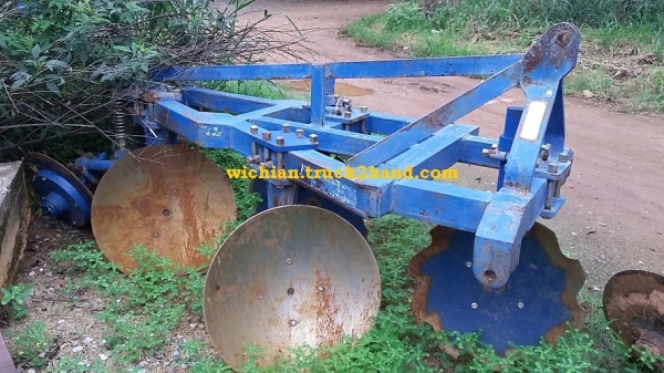ขายแล้วขอบคุณ เฮียตู่ บ้านโป่งมากครับ หางไถสับกลบใบอ้อย ไคเฮงหลีจักรกล แบบ4ขา จานไถจานจักรเต็มใบพร้อมใช้งาน